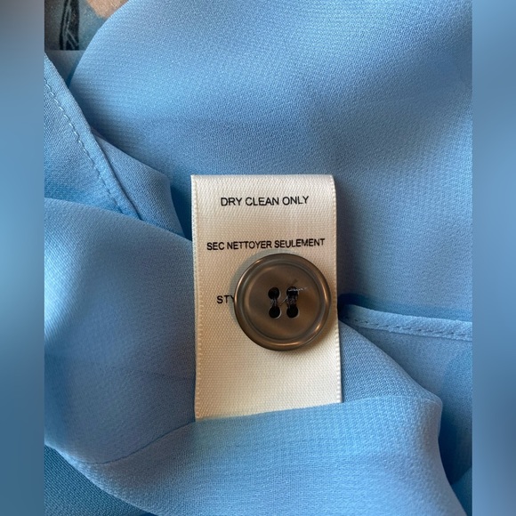 REBECCA TAYLOR Daniella Floral Pleated Jacquart Lagoon Combo Skirt, Size 6 - Picture 6 of 10